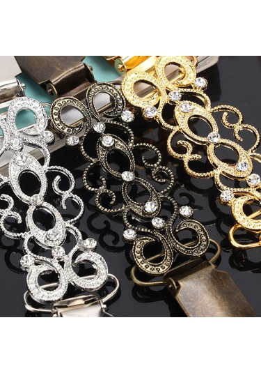 Lemestar Kadın İçin Çinko Alyüminyum Gömlek Kartigan Shawl Kelebek Desenli Kolluk Klembi 3 Adet - Dayanıklı, Güzellik Katıyor Çok Renkli