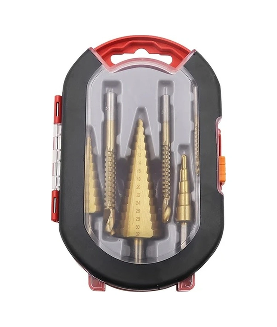 Trendooze Altın 6li Kademeli Matkap Ucu Seti 4-20mm Metal Ahşap Delme