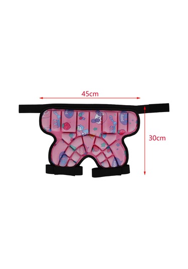Suntek Çocuklar Için Yastıklı Kalça Koruyucu Şort Pembe Pembe