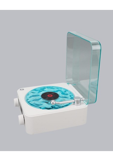 Gece Lambası Stereo Bluetooth Hoparlör Dijital Saatli Vintage Tas