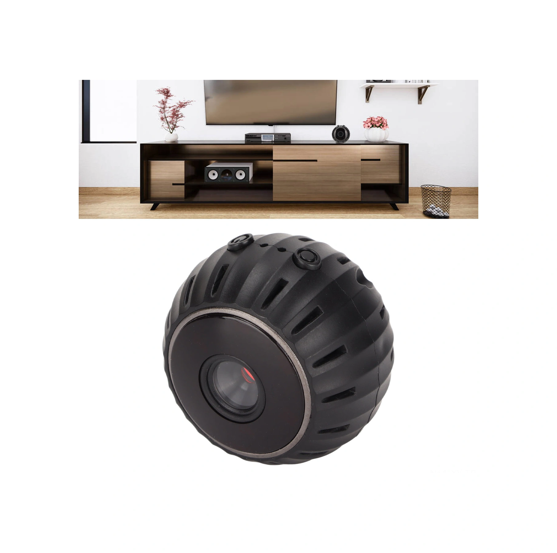 Shineyee X10 Mini Kablosuz Wifi Kamera - Ev Güvenliği İçin Taşınabilir 1080p Hd, İnfrafed Gece Görüşü, Hareket Algılama Ve Uyarı Bildirimi, Dahili Pil İle Sd Kart Dahil Değil