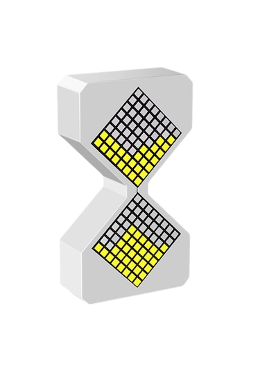Techtic 3d Dijital Kum Saati Elektronik Kum Saati Masaüstü Zamanlayıcı Ev Ofis Dekoratif Kum Saati