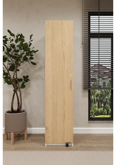 Asra Trend Çok Amaçlı Kiler Dolabı MK-19 %100 MDF Erzak Organizer Dolabı Karina