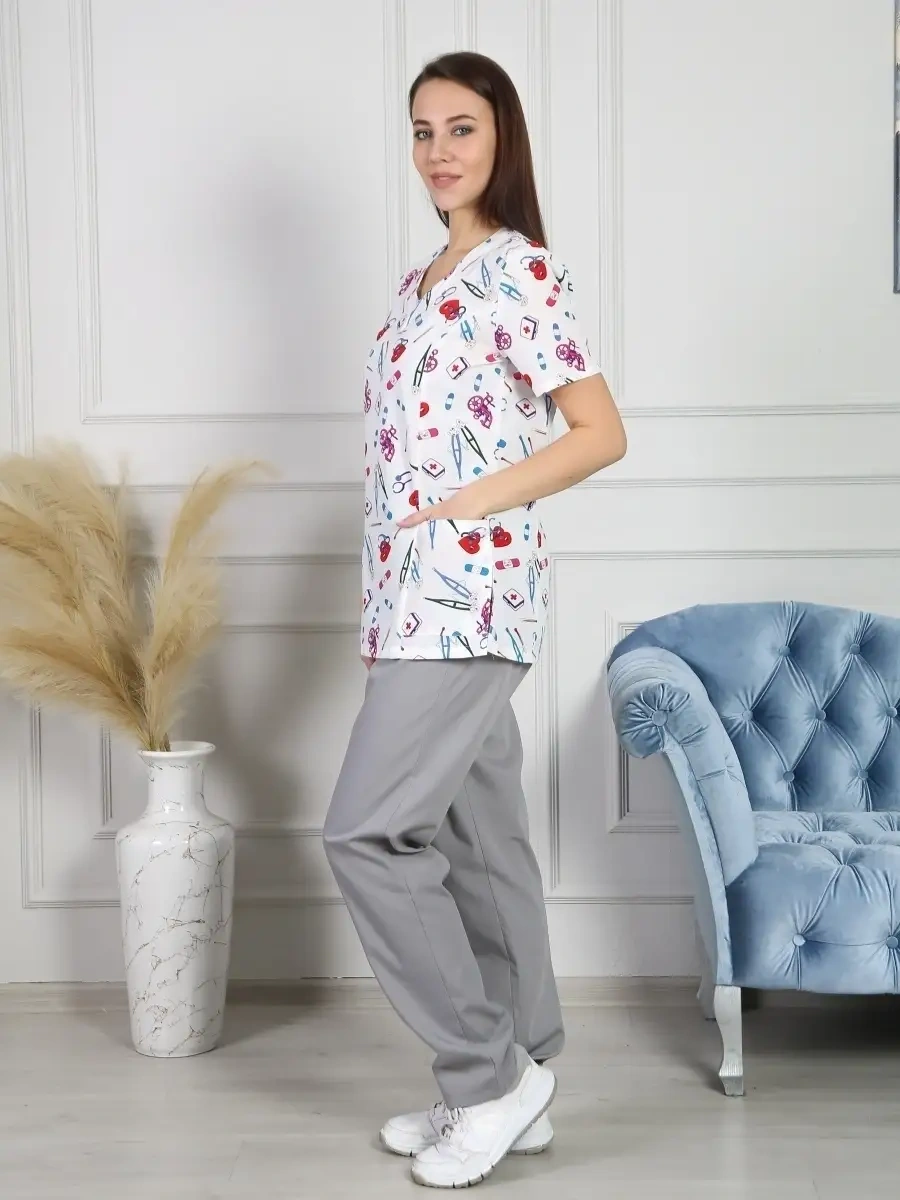 Medicina Plus Kadın Cerrahi Gömleği 49552564 Beyaz