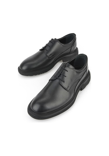 Ziya, Erkek Hakiki Deri Ayakkabı 1531007z4204 Siyah 1531007z4204 000 Siyah