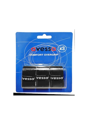 Avessa Og-70 Overgrip Siyah 3lü Siyah