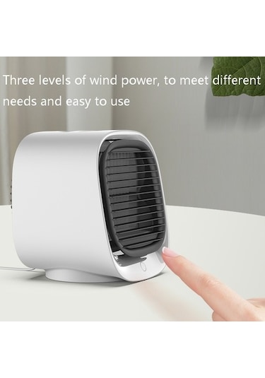 Zhkj Shop Usb Taşınabilir Soğutma Fanı, Renk: M201 Molan Yeşili 4585 Yeşil