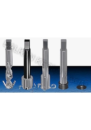 M18x1,00 Düz Helicoil Kılavuz M18x1,00 Diş Tamir Kılavuzu