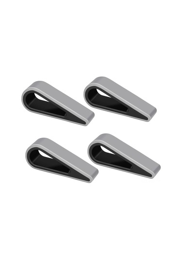 Moveevo 4'lü Kablosuz Notebook Soğutucu Standı - Oyuncu Ve Ofis Bilgisayarları İçin Ergonomik Tablo, Gri Renkli Isı Dağıtıcı Aksesuarı