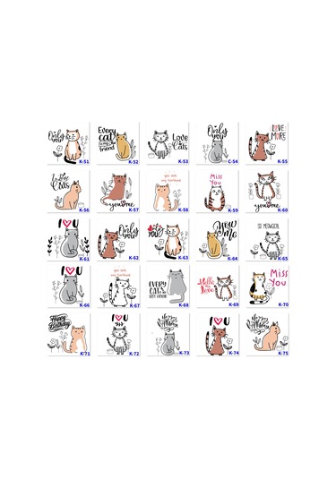 Kedili Türk Kahve Fincanı, Arkadaşa Hediyelik Fincan K Serisi 100 Model