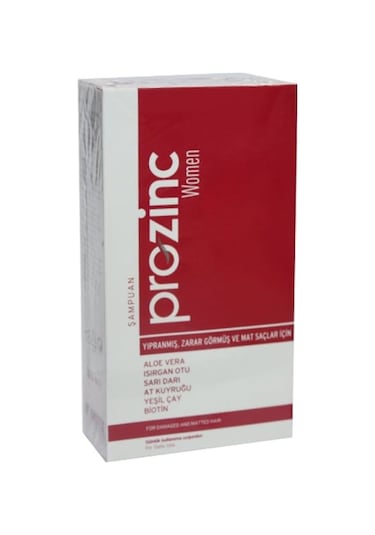 Prozinc İşlem Görmüş Saçlar için Şampuan 300 ML