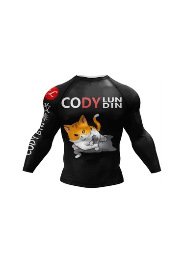 Prosperlink Cody Lundin Sıkı Uzun Kollu Mma Bjj Savaş Tişörtü - Grappling Eğitimi İçin Spor Kıyafetierkek Mor