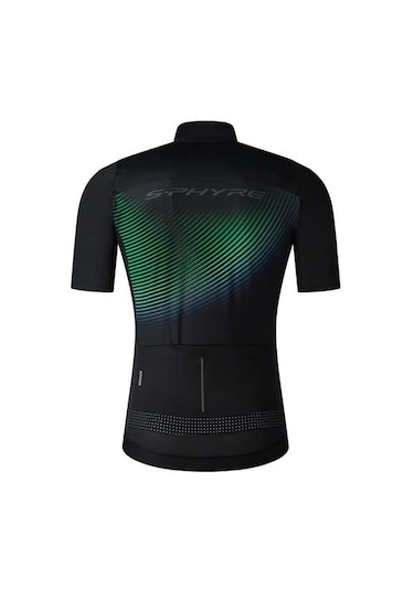 Shimano S-phyre Kadın Kısa Kol Wind Ceket Siyah-yeşil M