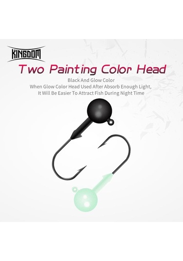 Krallık Krank Jig Kafa Kanca Balıkçılık Tek Kanca Yüksek Kaliteli Mücadele Kafa Ji Yumuşak Solucan İğne, Fırdöndü, Kurşun 56899199