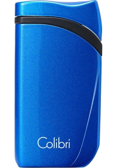 Colibri Falcon Tek Torch Pürmüz Metalik Mavi Puro Çakmağı