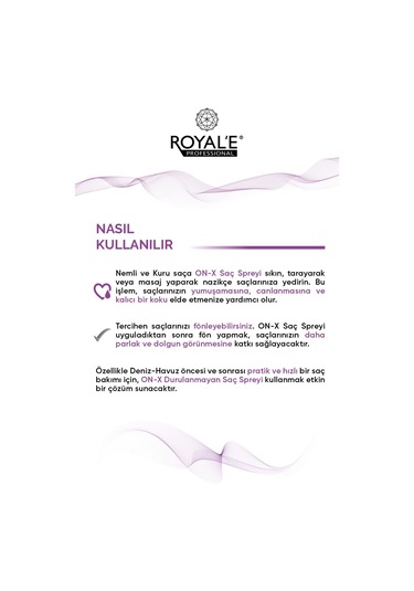Royale Professional Bakım Etkili Besleyici Saç Parfümü 250 Ml + Argan Keratin Şampuan 500 Ml