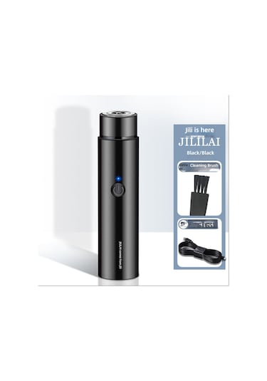 Taşınabilir Mini Elektrikli Tıraş Makinesi, Şarjlı Mavi