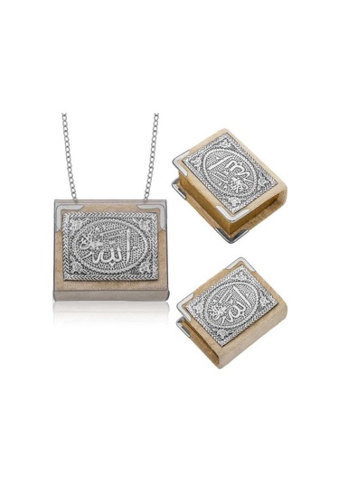 Kenpazar Gümüş Zincirli Kur'anı-ı Kerim Çok Renkli