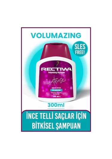 Rectiwa İntense İnce Telli Saçlar için Şampuan 300 ML