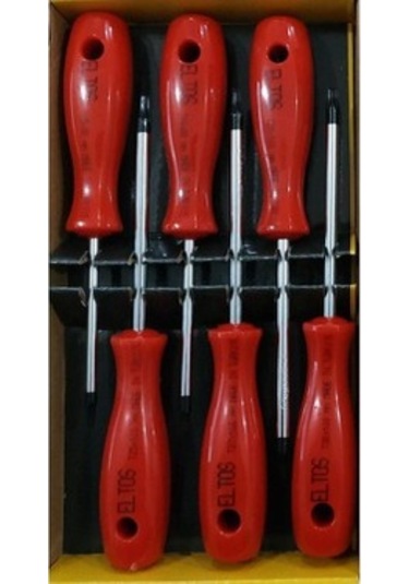Eltos 6 Parça Torx Tornavida Seti