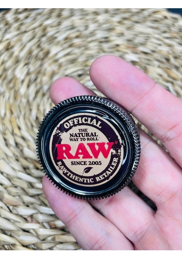 Raw Marka Metal 2Parça TutunÖğütücü Grinder //45mm