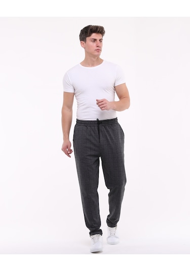 Bella Dossi Ekose Pantolon Antrasit