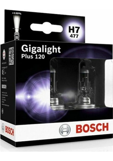 Gigalight Plus 120 H7 Ampül 2'li Set