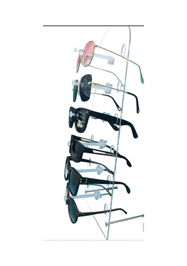 Upeka Dekoratif Şık Tasarım Güneş Gözlük Masa Standı Pleksişeffaf