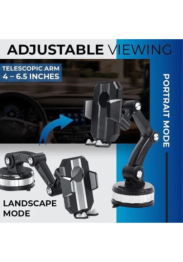 Schloss, Sucker-ständer, Gps-halter İle 360 Derece Handy-autotelefonhalter-halterung, Mobil Telefon İçin Mobil Halterung