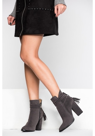 Fox Shoes Gri Kadın Bot A922803902