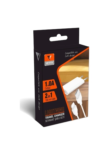 Yetty iphone Uyumlu 5/5S/6/6S/7/7S/8/10/Xr Lıghtnıng Şarj Aleti