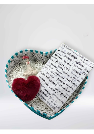 Öğretmen Günü Temalı Konsept Kutu Hediye Kutusu Kod:14