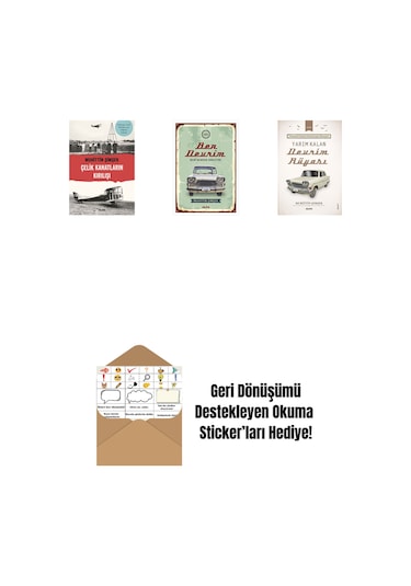 Çelik Kanatların Kırılışı + Ben Devrim + Yarım Kalan Devrim Rüyası + Okuma Sticker'ları