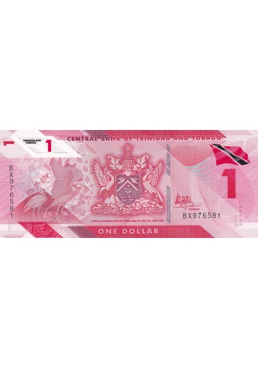 Trinidad Ve Tobago, 1 Dolar 2020 Çil Polimer Para