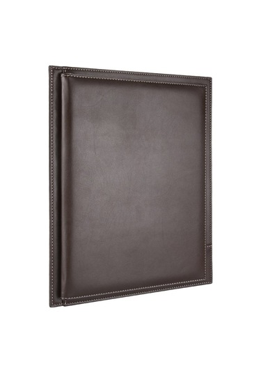 İmza Sümeni Masa Üstü 30x36,5 Cm - Kahve