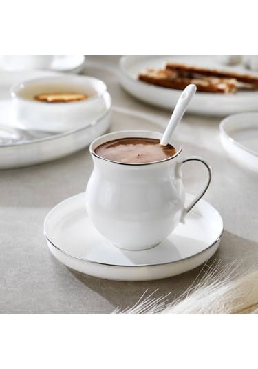 Schafer Superfine Bone Lumiere Kahvaltı Takımı 32 Parça-platin