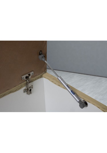 Vetra Sandıklı Bench Puf, Beyaz Hardal