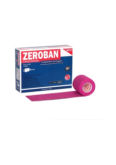 Zeroban Bandaj 5 CM x 4.5 M Pembe
