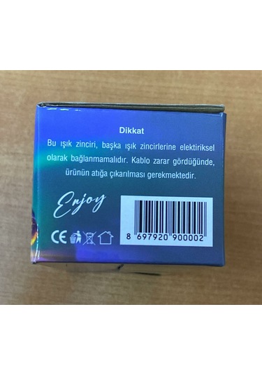 Orbus 10 Metre Renkli Top Işık 100 Ledli Usb'li Yılbaşı Süsü