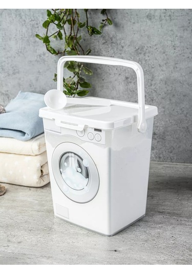 Al'ternativa Çamaşır Deterjanı İçin Kap Ve Saksı, 2 Adet 194277398 Beyaz