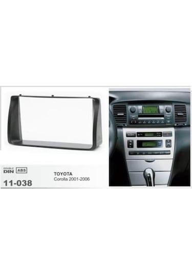 Toyota Corolla Terra Sol Verso Double Teyp Çerçevesi 2002 2007 N11.183