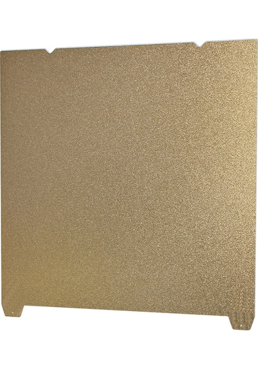 Singree Creality K1 Max İçin 315x310mm Çift Yüzeyli Altın Toz Çelik Baskı Yatağı Altın