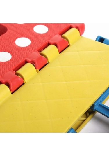 Sones Taşınabilir Kalın Plastik Çocuk Katlanır Tabure Açık Hava Aktivite Aracı Ev Seyahat Gerekliliği, Renk Rastgele Teslimat