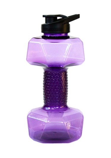 Suntek Fitness Dambıl Ağırlığı Güçlü Su İçecekleri Şişesi 1500ml-mor