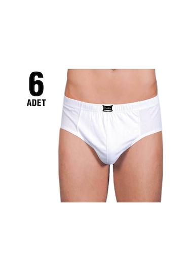 Tutku Erkek Penye Kom Slip Külot 6 Adet