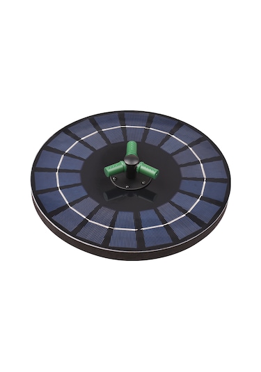 Lemestar Güneş Enerjili 6w Süngerli Su Pompa, 360 Döner Başlık, Renkli Led Işık Ve 1500mah Batarya İle Akıllı Su Kısmı Koruma Fon