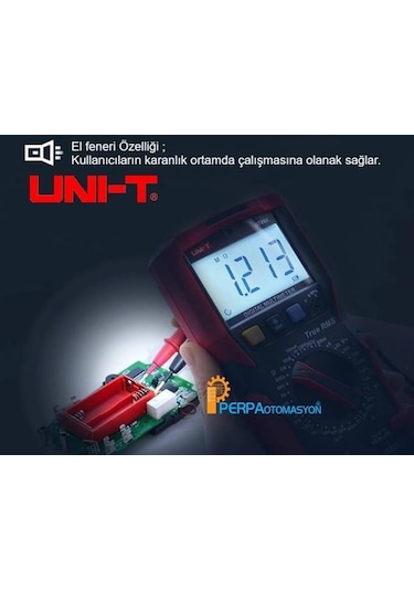 Unit UT89X Çok Fonksiyonlu True Rms Dijital Multimetre