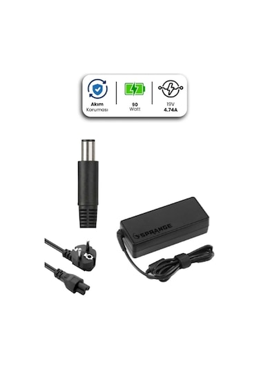 19v 4.74a 7.4 5.0mm 90w Hp İçin Laptop Adaptör