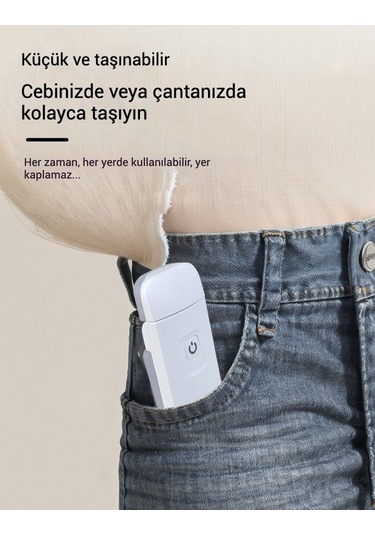 Opulentliving Klipsli Okuma Lambası - Usb Şarjlı, Katlanabilir, Taşınabilir, Göz Koruyucu Beyaz, Kullanıcı Dostu Beyaz