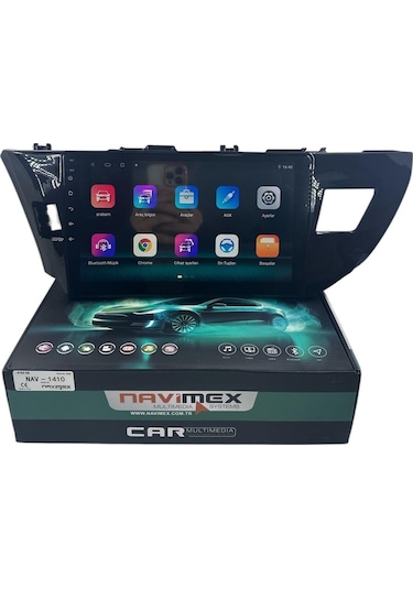 Toyota Corolla 2013-2016 Navimex 8-128 Fanlı Profesyonel Oem Multimedia